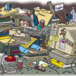 Messy Desk